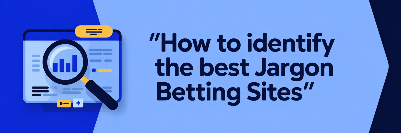 How to Identify the Best Jargon Betting Sites